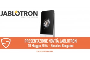 Jablotron training programmazione nuova centrale Mercury: iscriviti al corso a Bergamo
